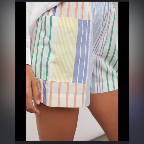 Rails Organic Cotton Boxer Shorts in Portofino Stripe Size Small NWT - Picture 3 of 12